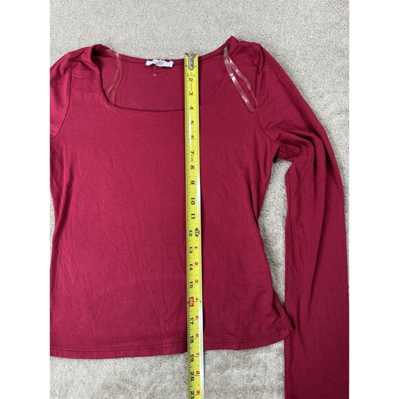 Iris Square Neck Top Soft Blouse Size Large - Picture 7 of 12